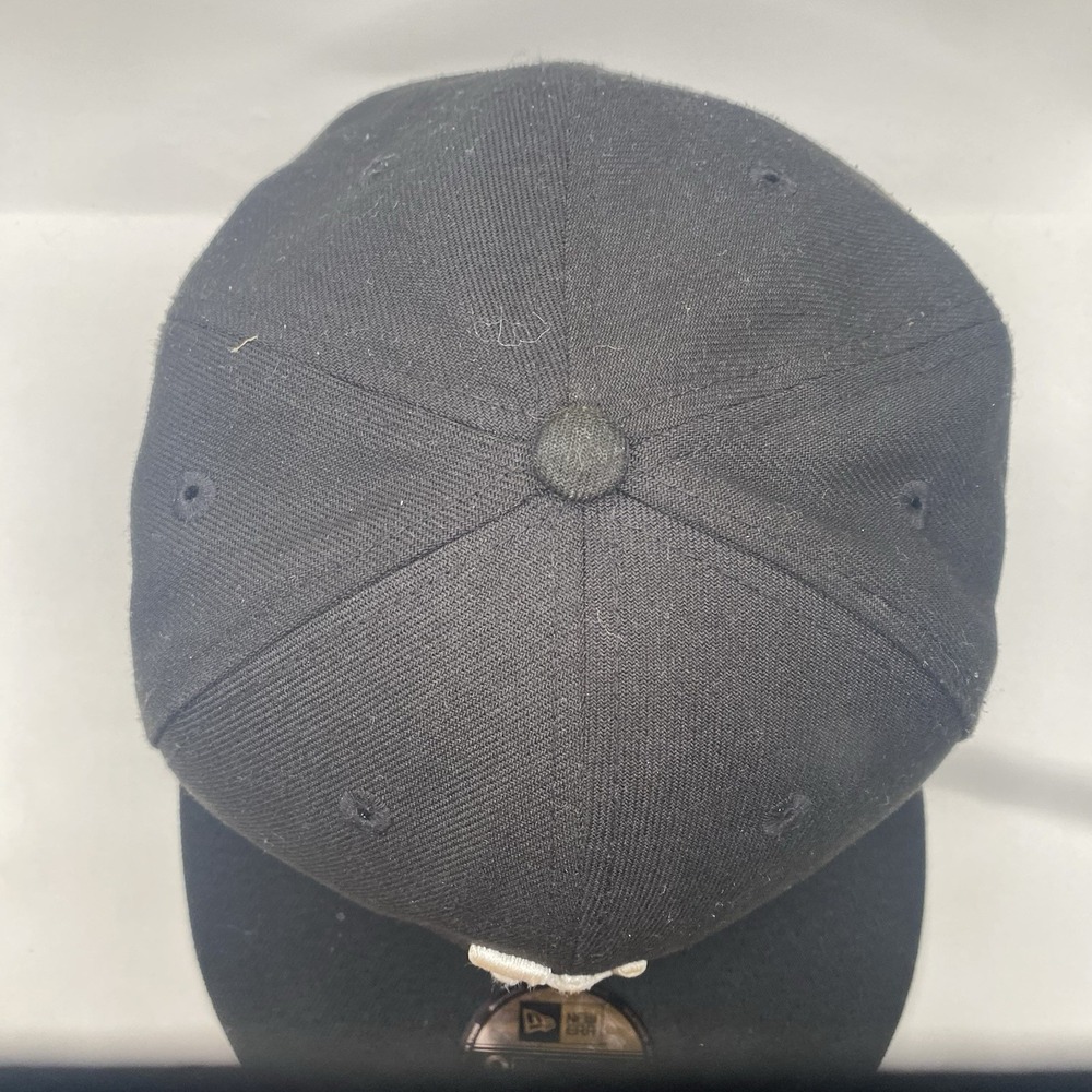 Los‎ Angeles Dodgers Hat Blackout New Era Black 9Fifty SnapBack Cleaned VGC - Picture 4 of 10